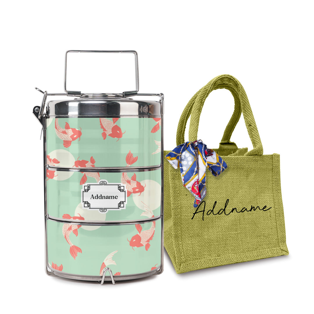 Koi Fish Tiffin Carrier