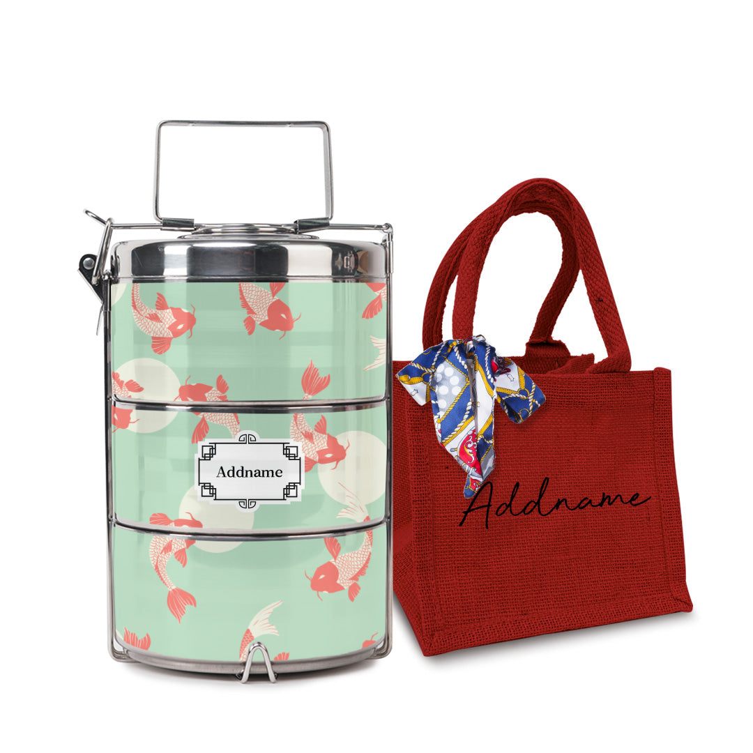 Koi Fish Tiffin Carrier