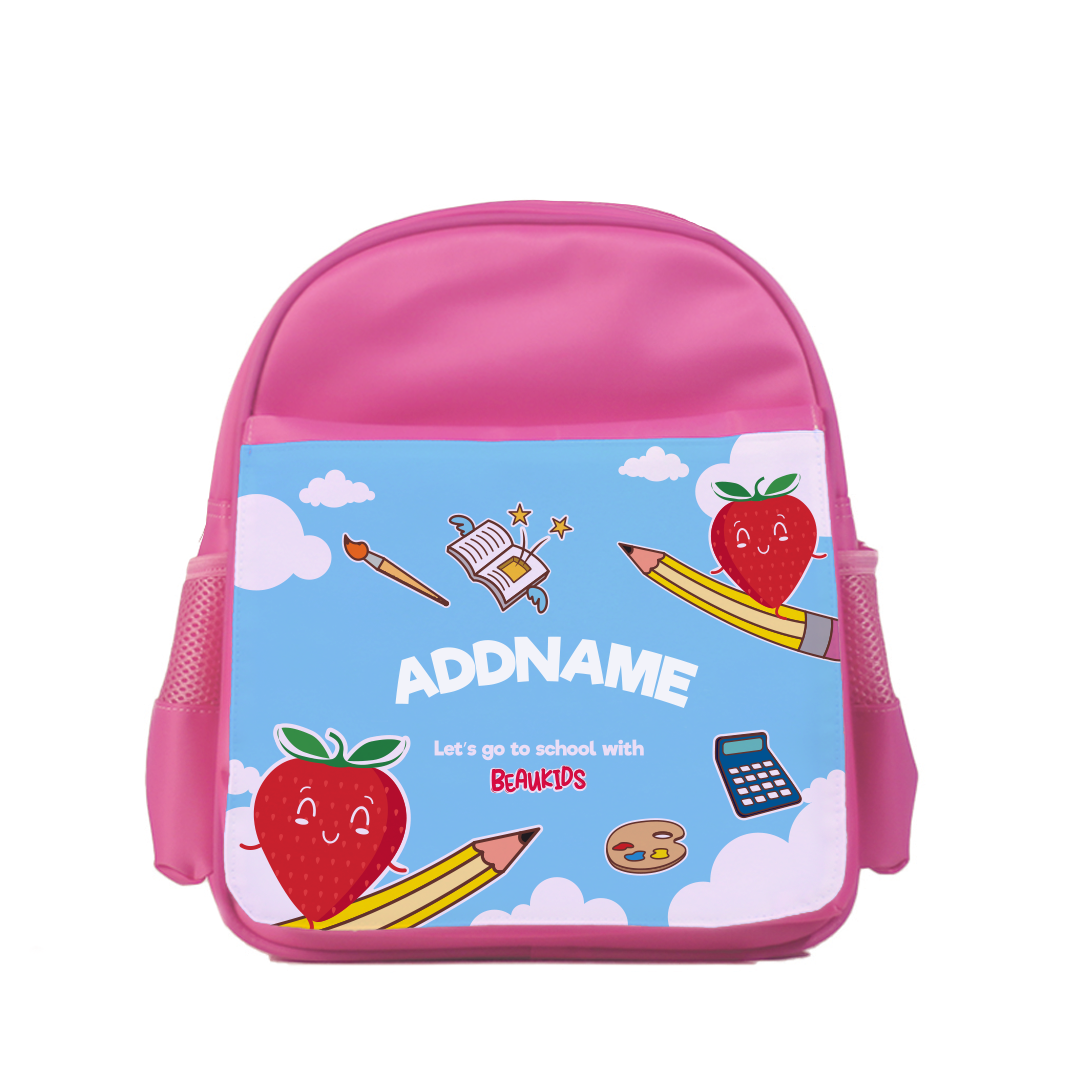 Beaukids FREE Redemption - Strawberry Pink Premium Kiddies Bag