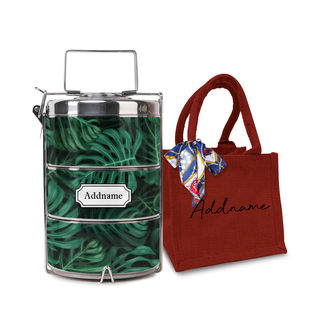 Monstera Tiffin Carrier