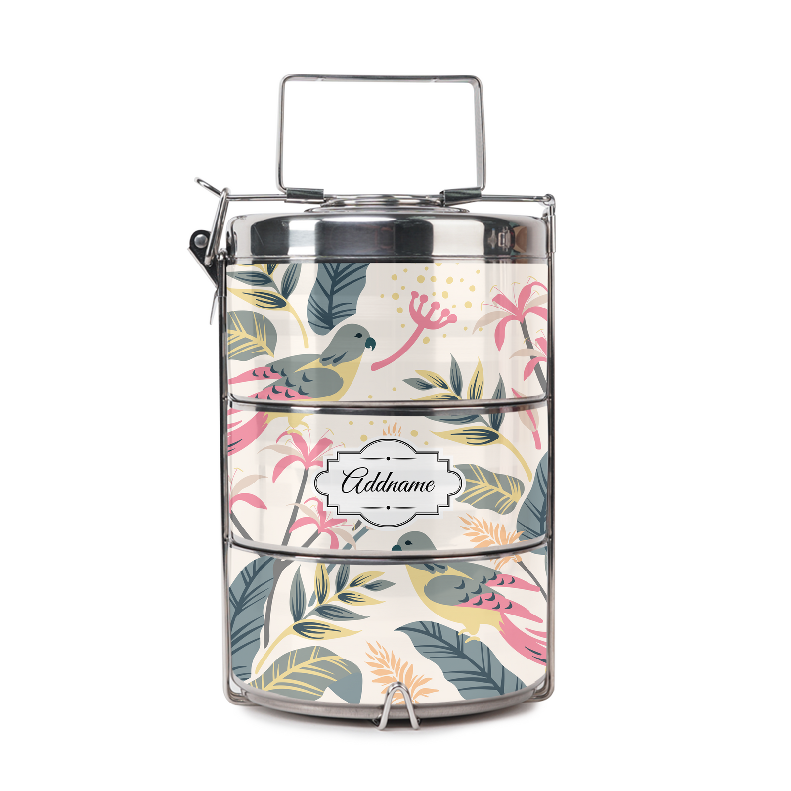 Tropical Bird Tiffin Carrier