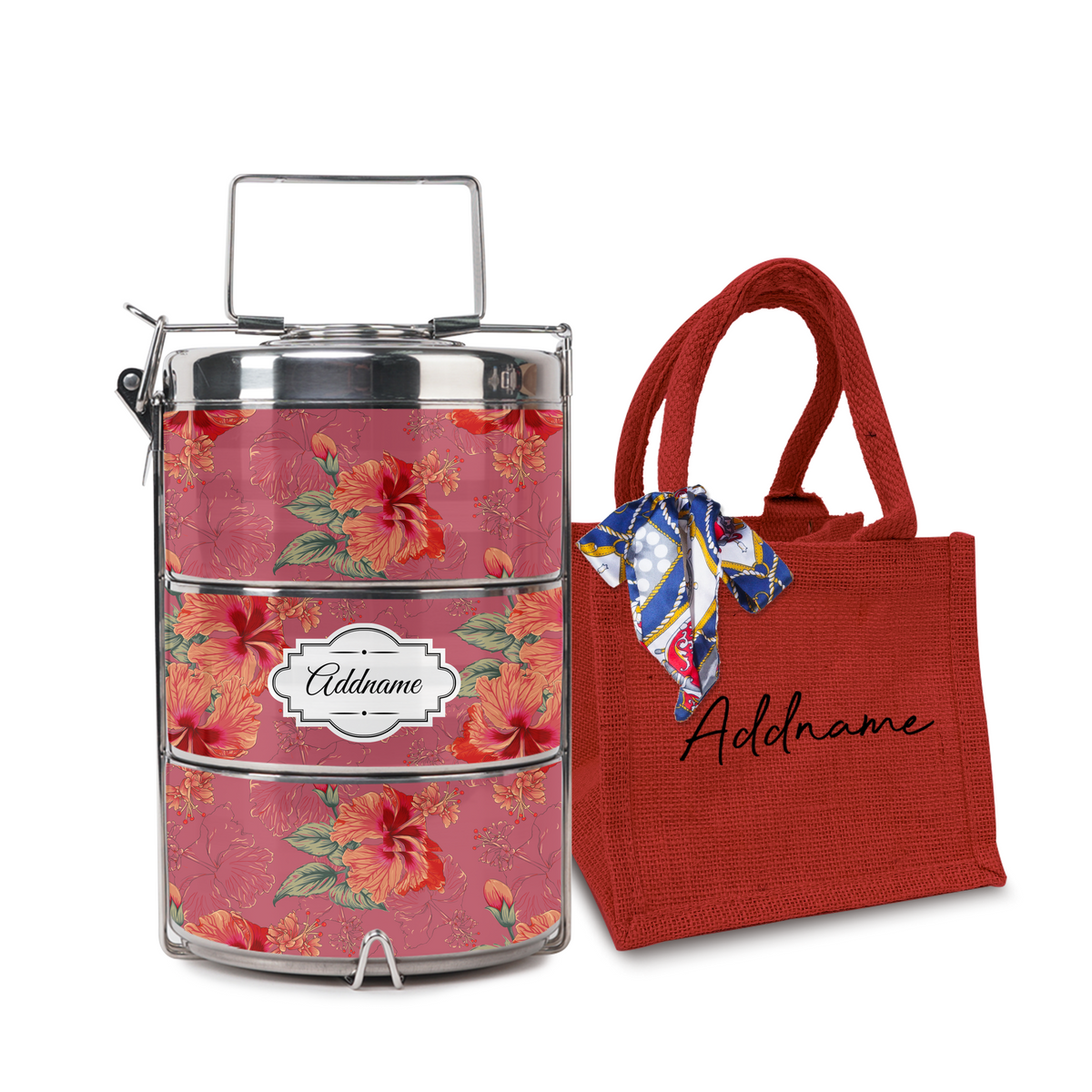 Hibiscus Tiffin Carrier