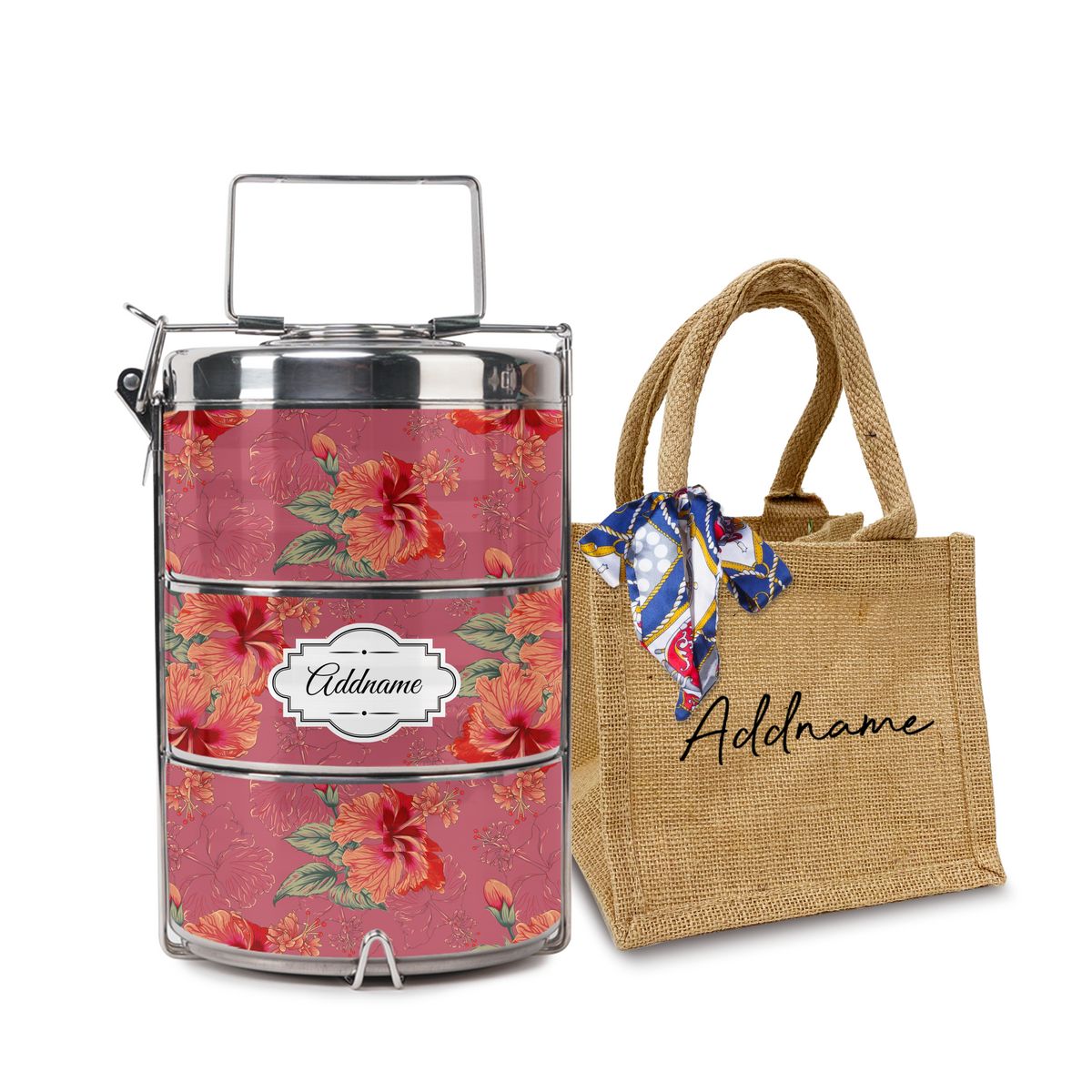 Hibiscus Tiffin Carrier