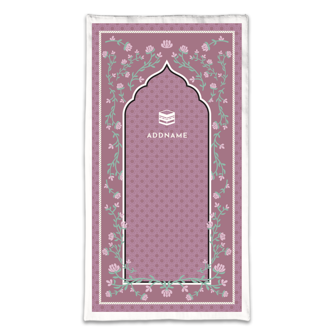 Dang Anum Series - Ancient Dusty Pink Prayer Mat