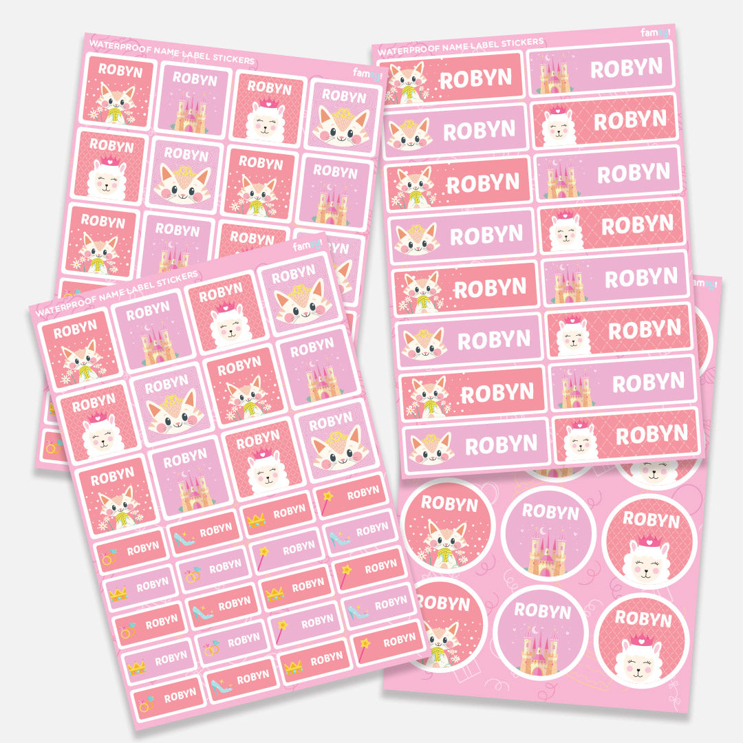 Waterproof Name Label Stickers