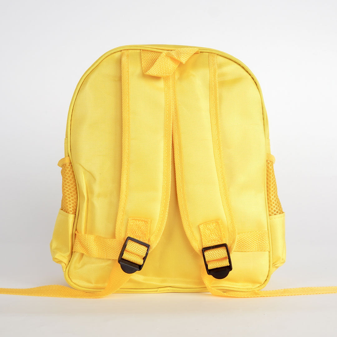 Cute Cat Yellow Kiddies Bag
