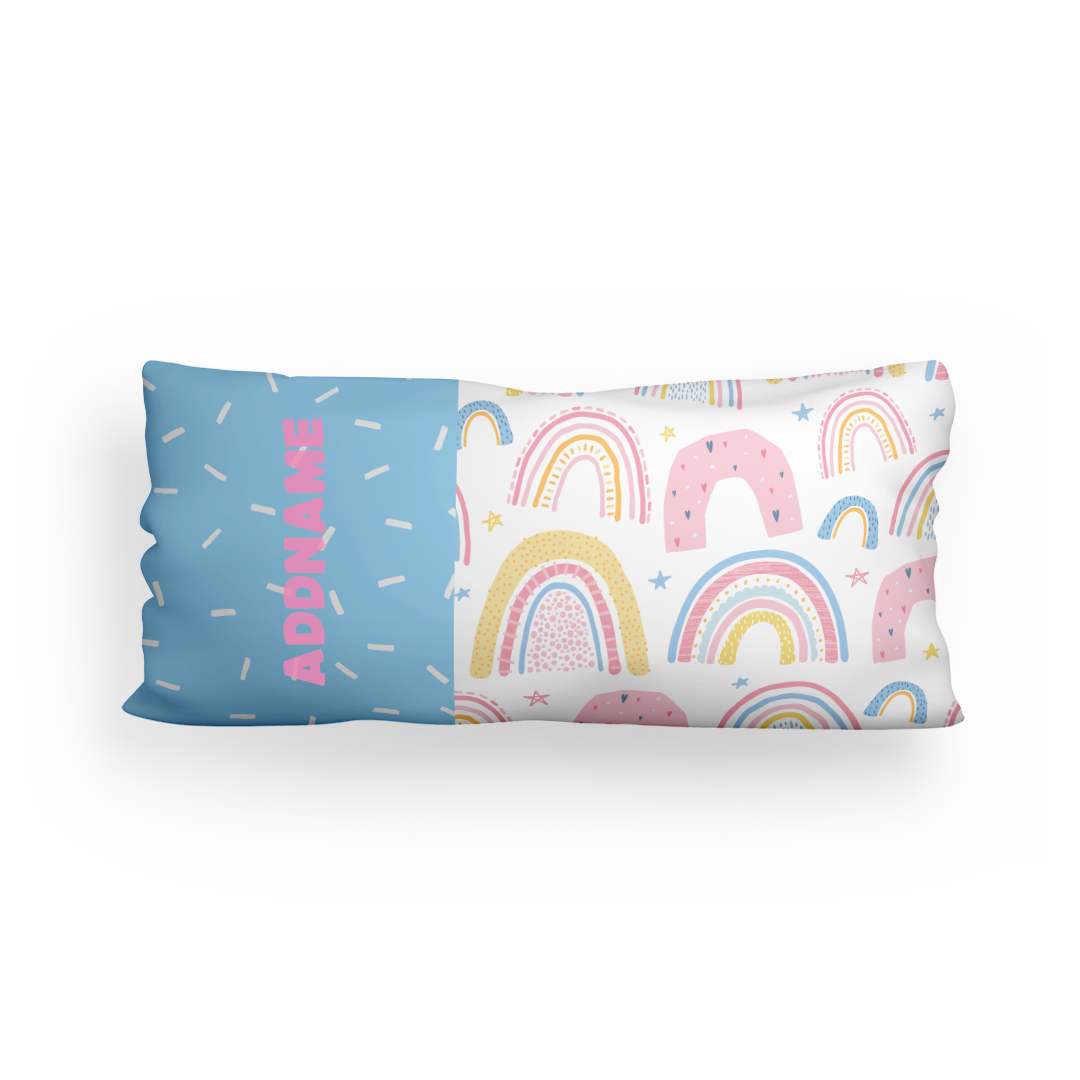 Rainbow Paradise Baby Husk Pillow