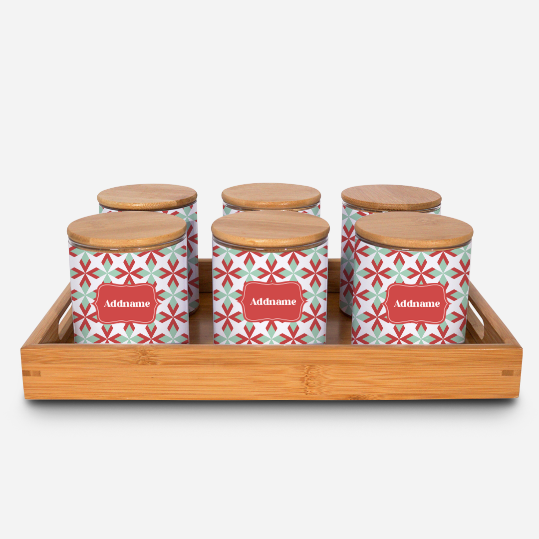 Ixora Series Canister - Red