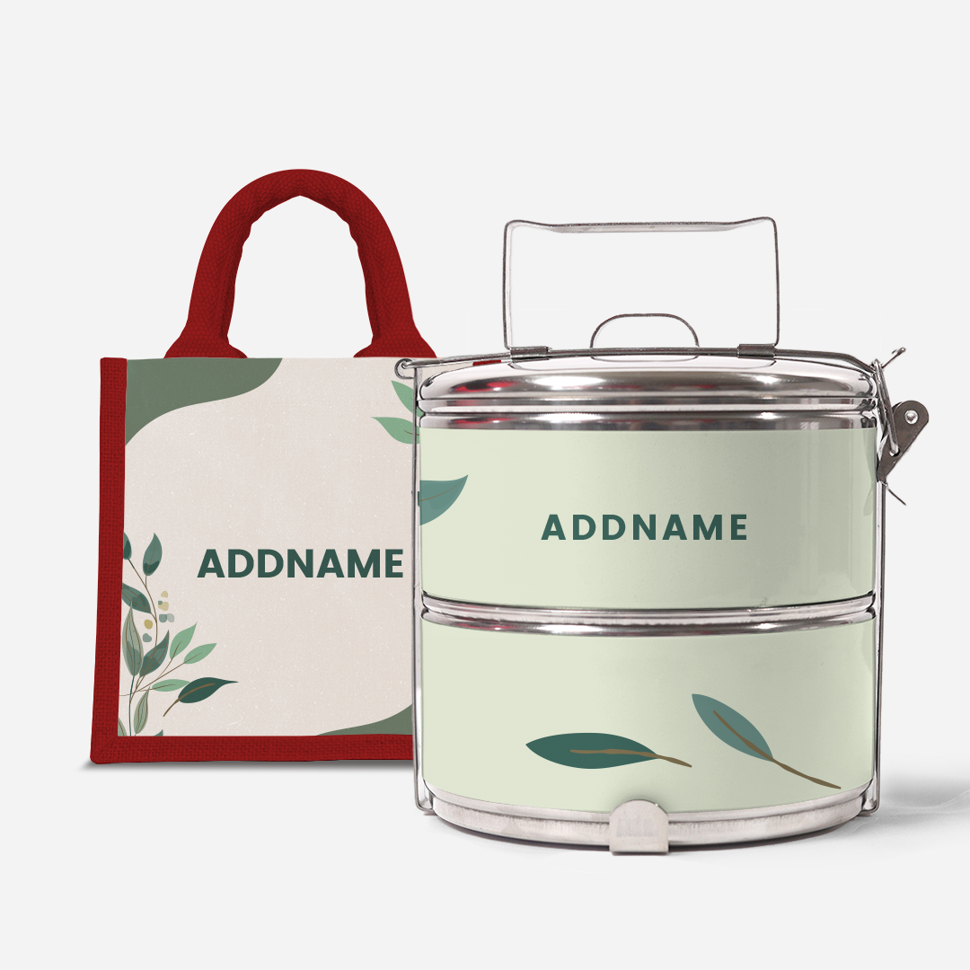 Charlotte Series - Matcha Two-Tier Tiffin Carrier