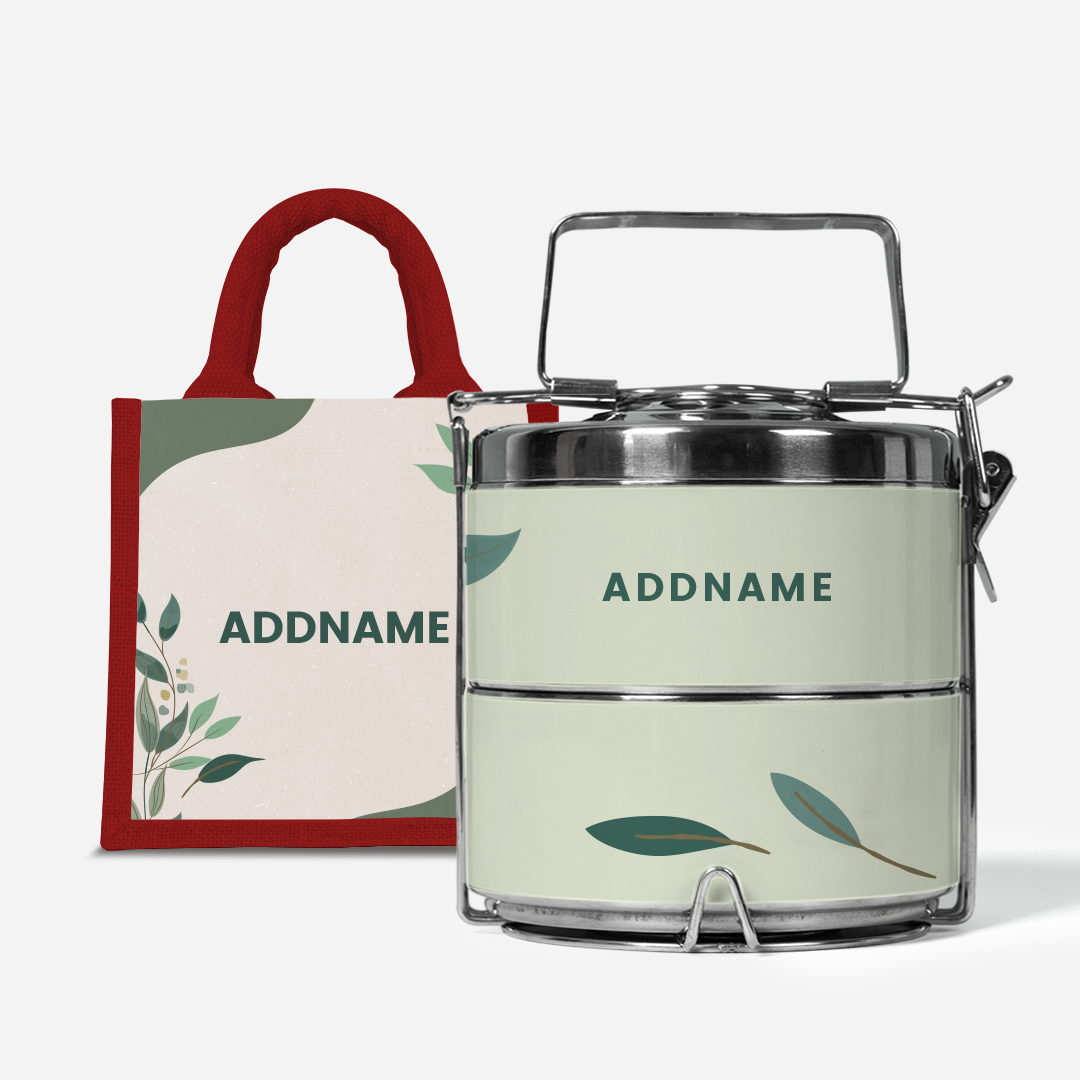 Charlotte Series - Matcha Two-Tier Tiffin Carrier