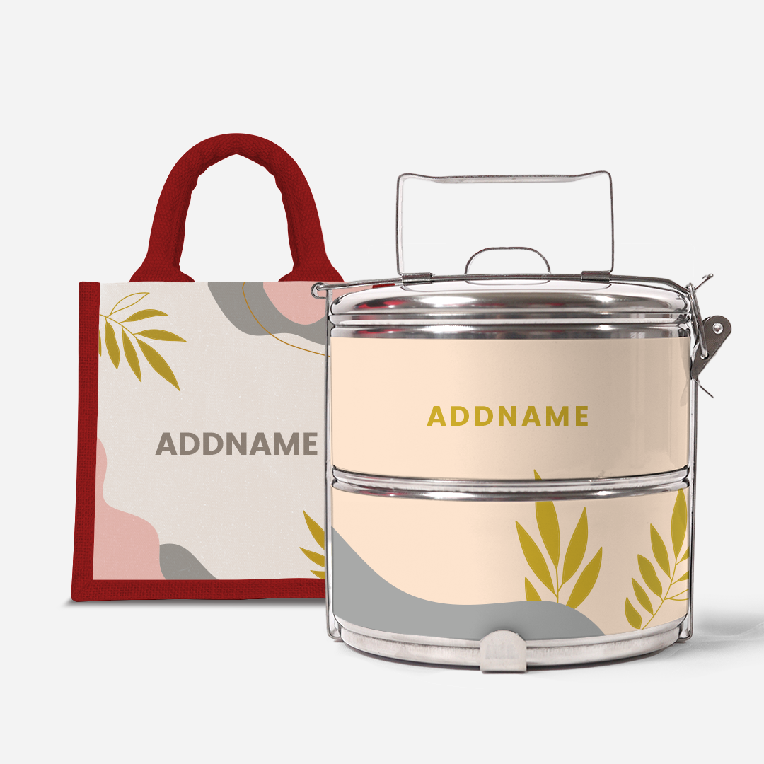 Charlotte Series - Strawberry Two-Tier Tiffin Carrier