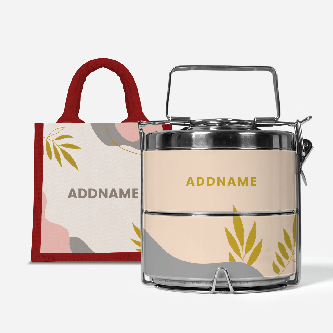 Charlotte Series - Strawberry Two-Tier Tiffin Carrier