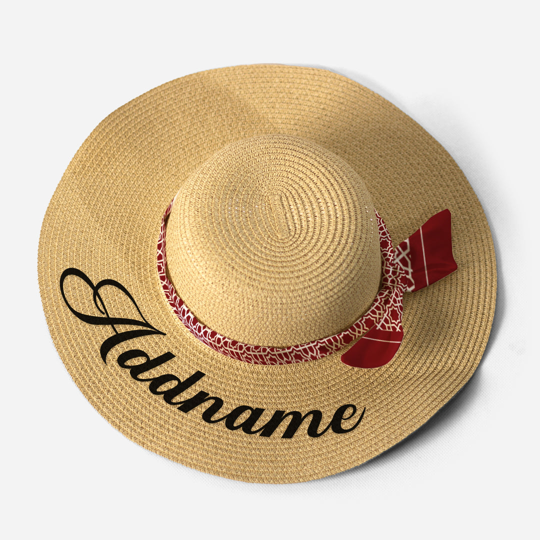 Kids/Adult Straw Hat - Annas Series Rouge Twilly