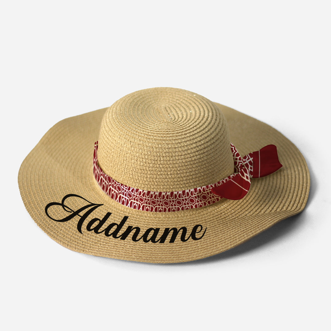Kids/Adult Straw Hat - Annas Series Rouge Twilly