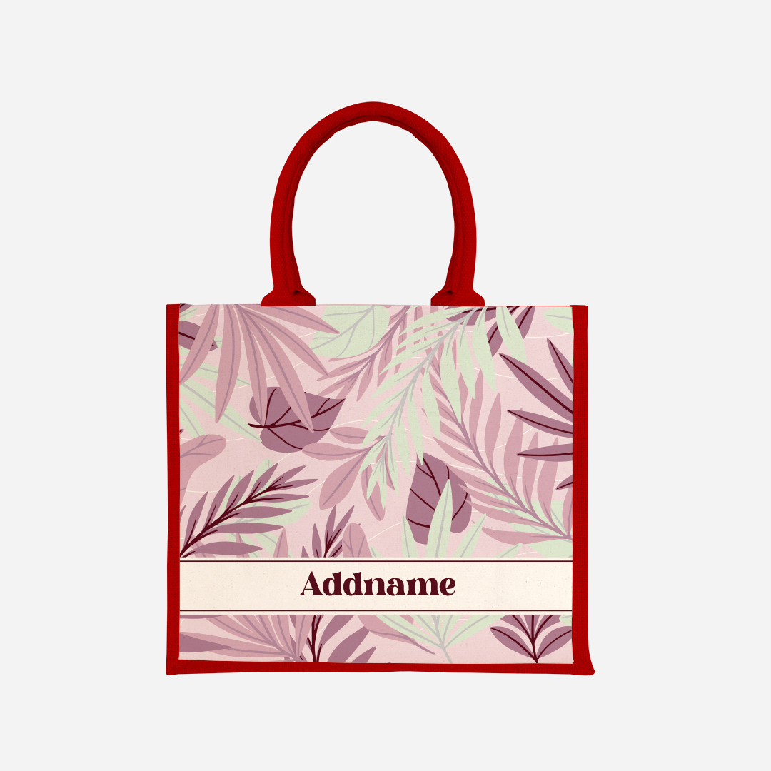 Suasana Series Jute Bag - Ash Pink