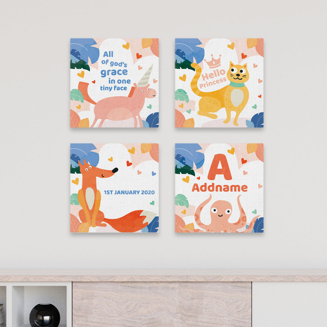 Canvas Print Tiles - Nursery Series