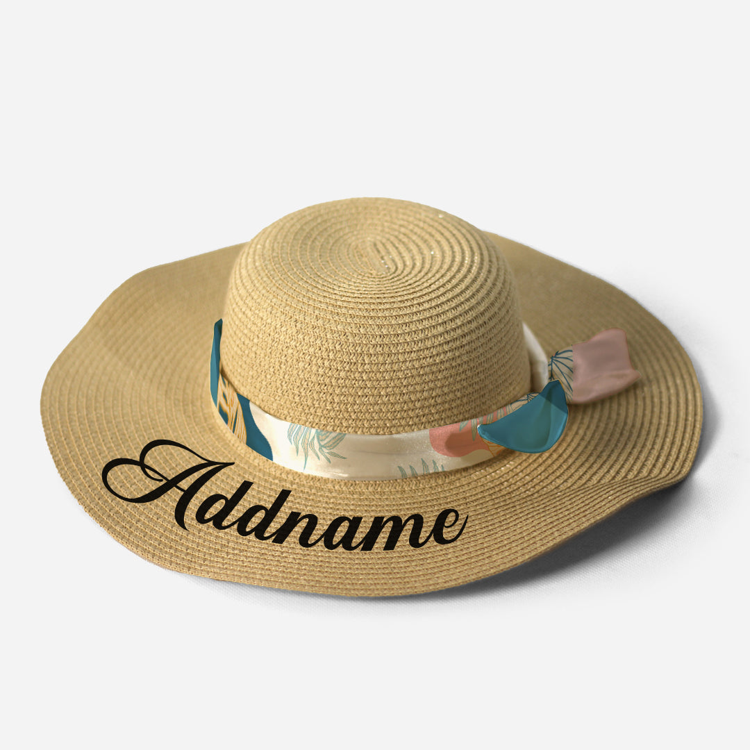 Kids/Adult Straw Hat - Charlotte Series Summer Twilly