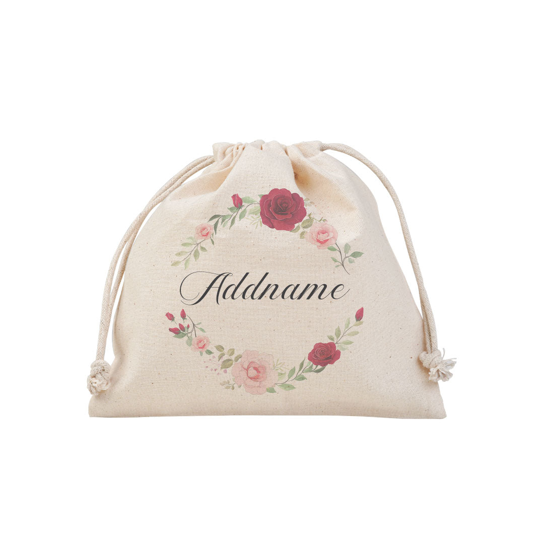 Luxurious Flower Wreath Satchel