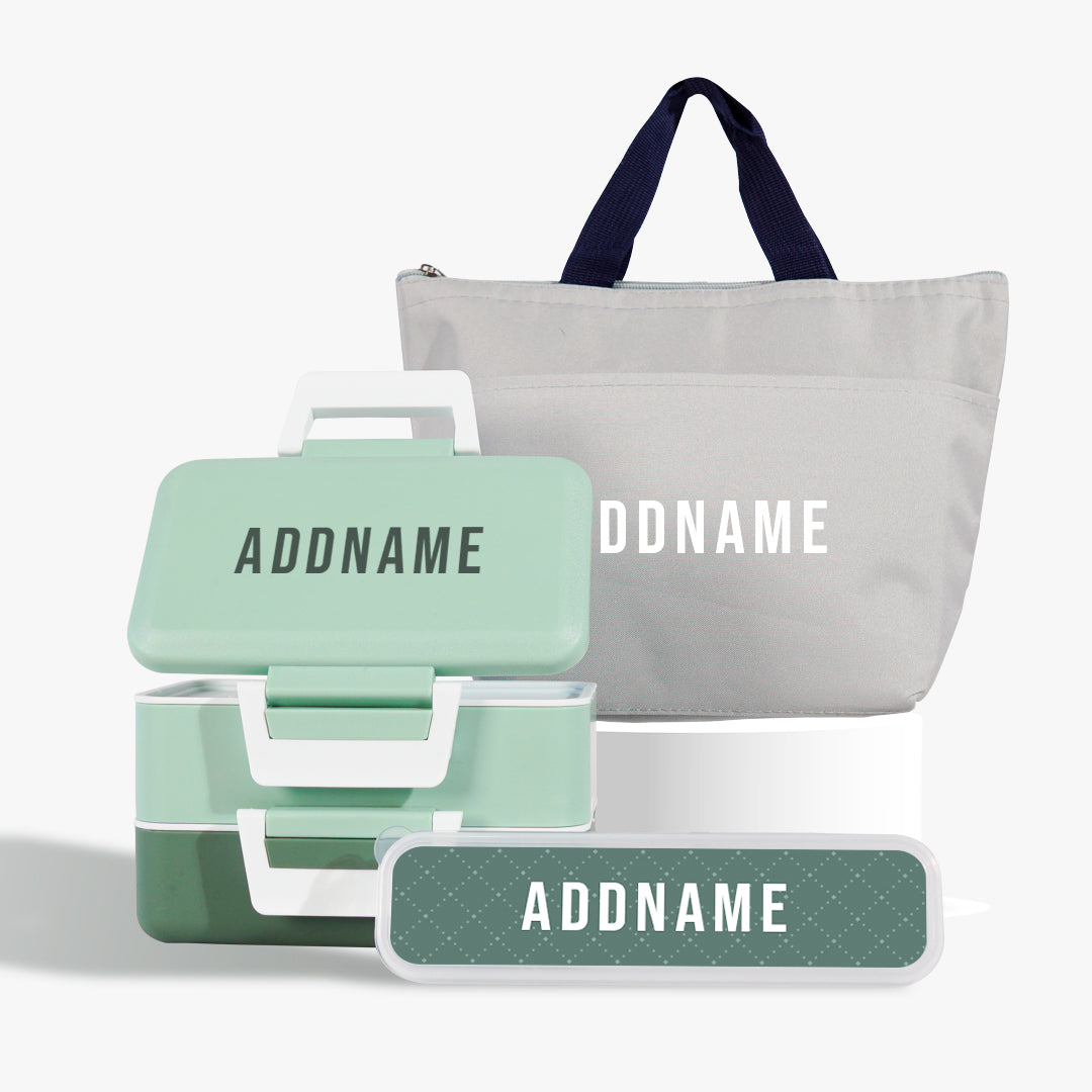 Bento Lunch Box - Solid Forest