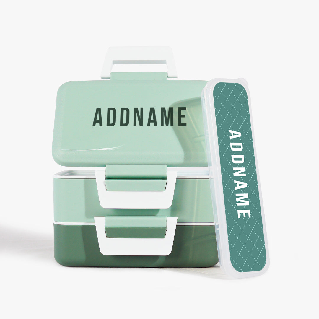 Bento Lunch Box - Solid Forest