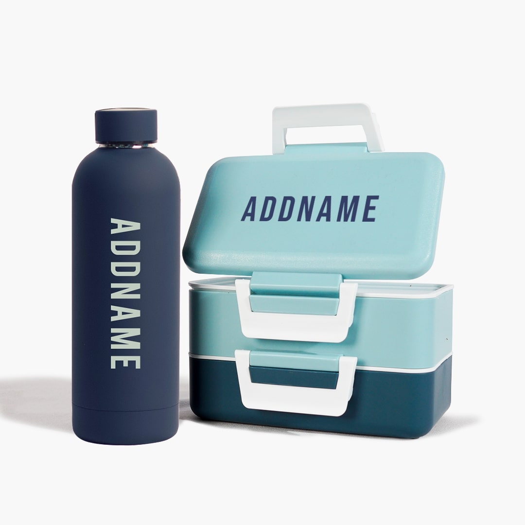 Bento Lunch Box - Solid Ocean