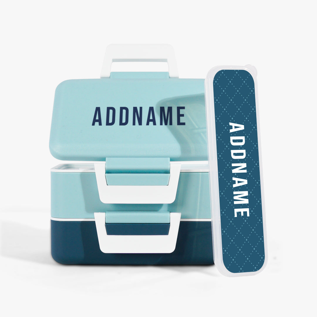 Bento Lunch Box - Solid Ocean