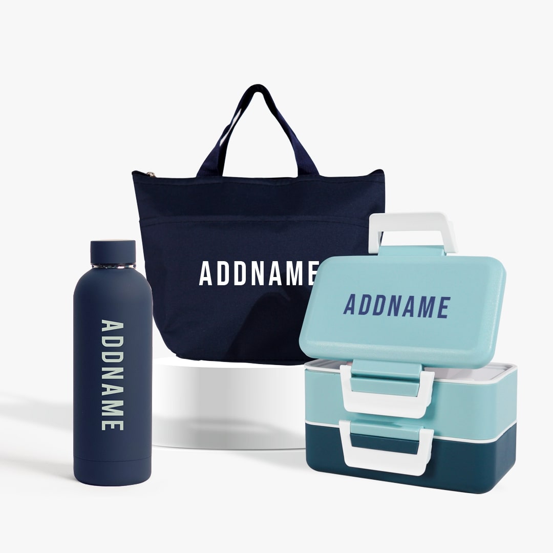 Bento Lunch Box - Solid Ocean