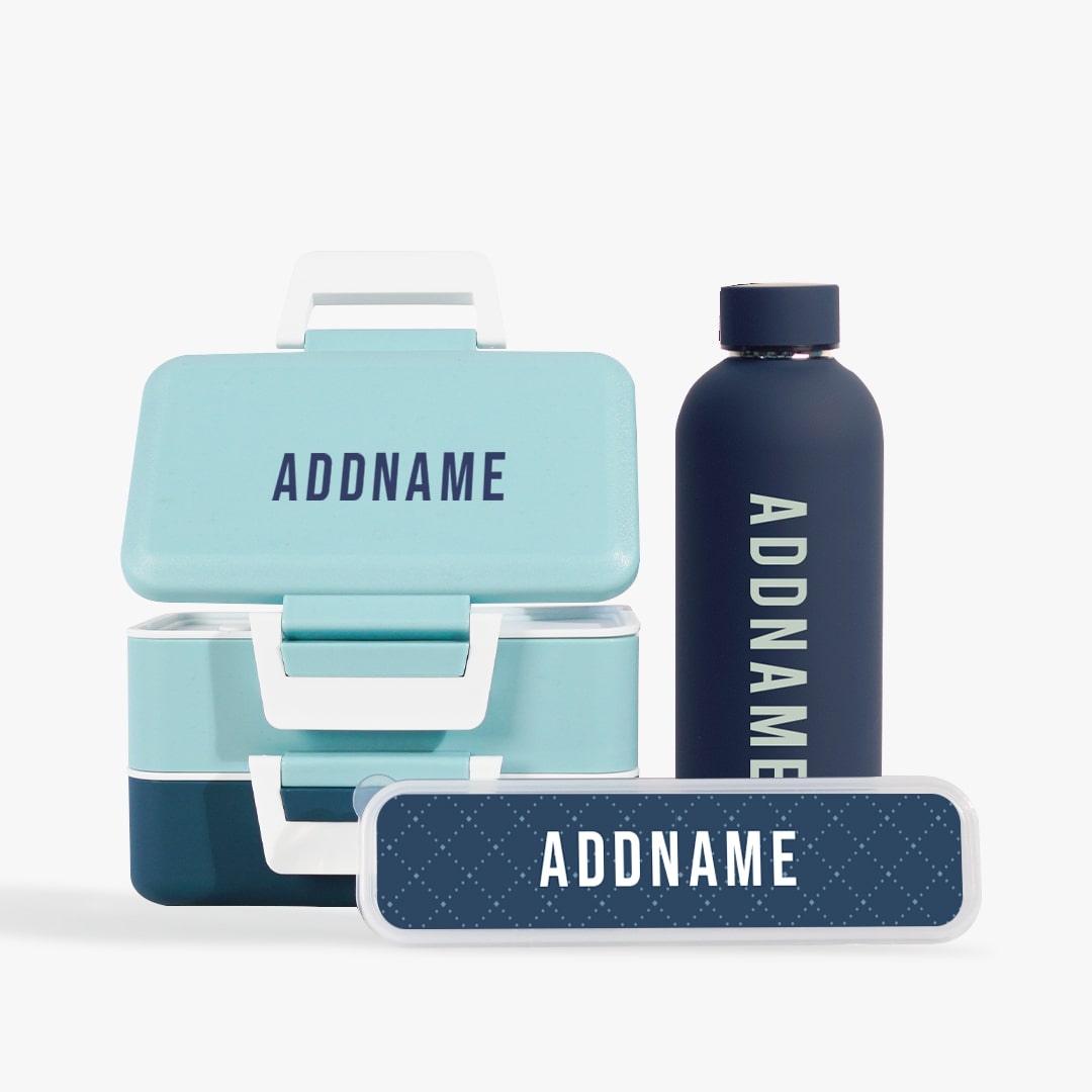 Bento Lunch Box - Solid Ocean