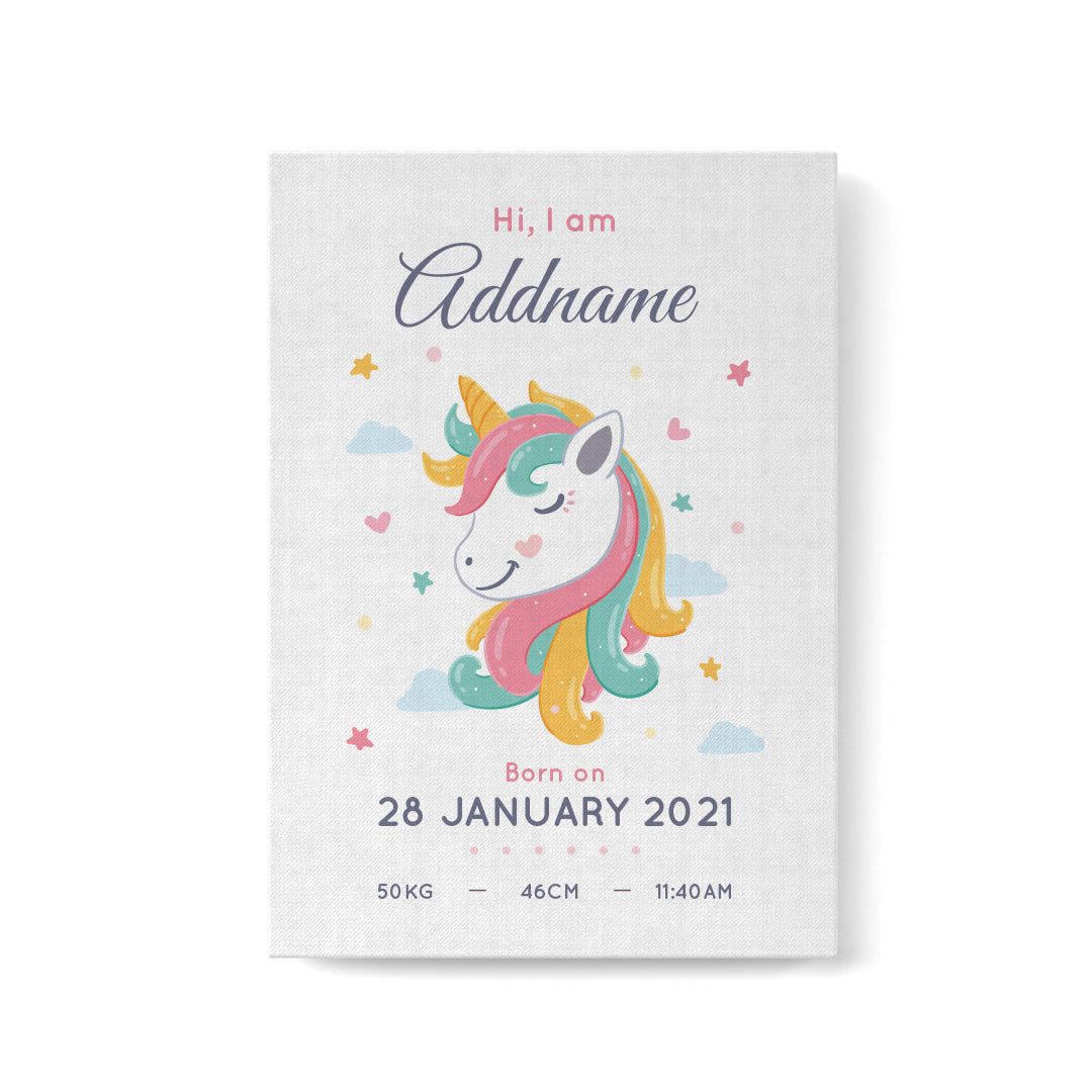 Unicorn Baby Frame