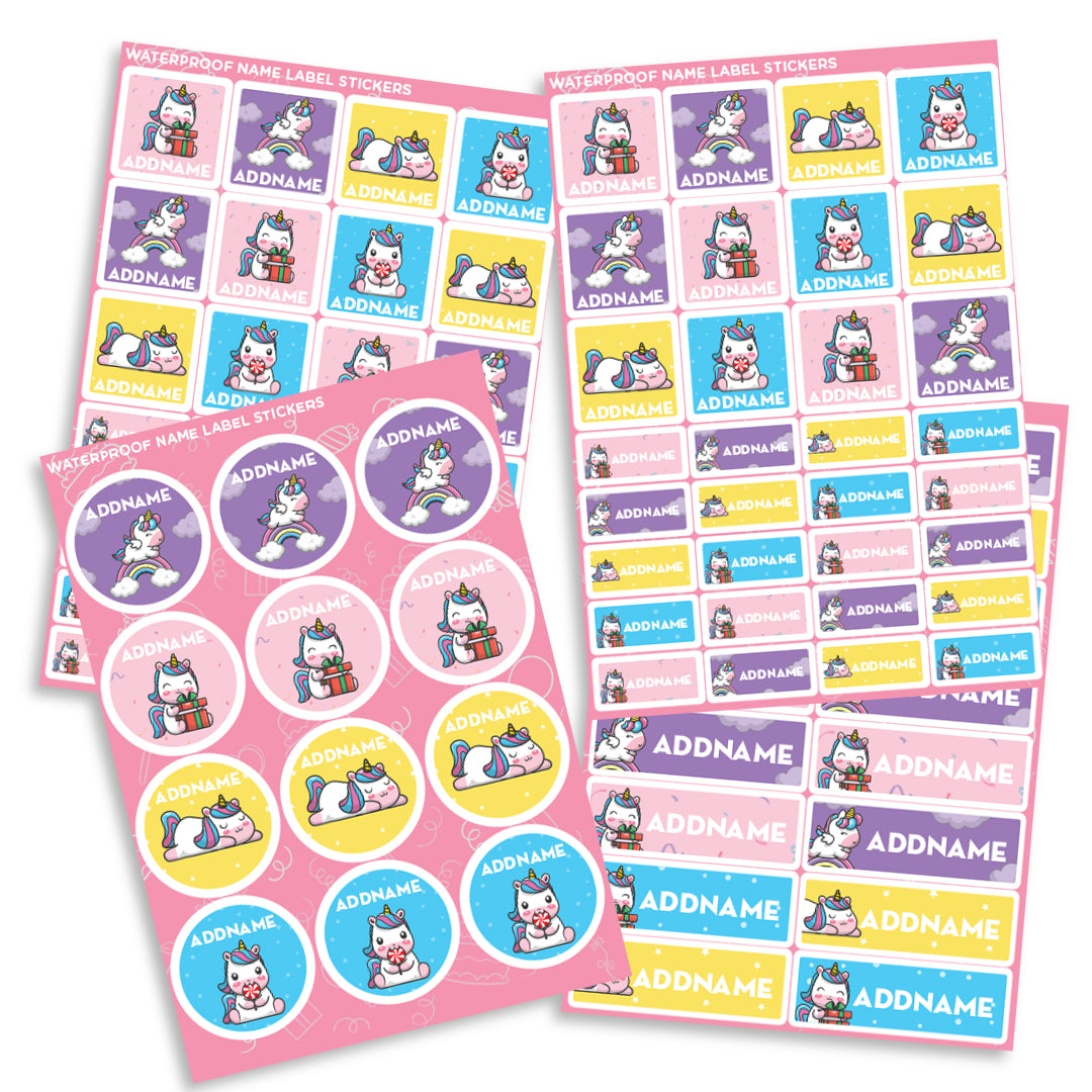 Adopt A Plushie Name Label Sticker