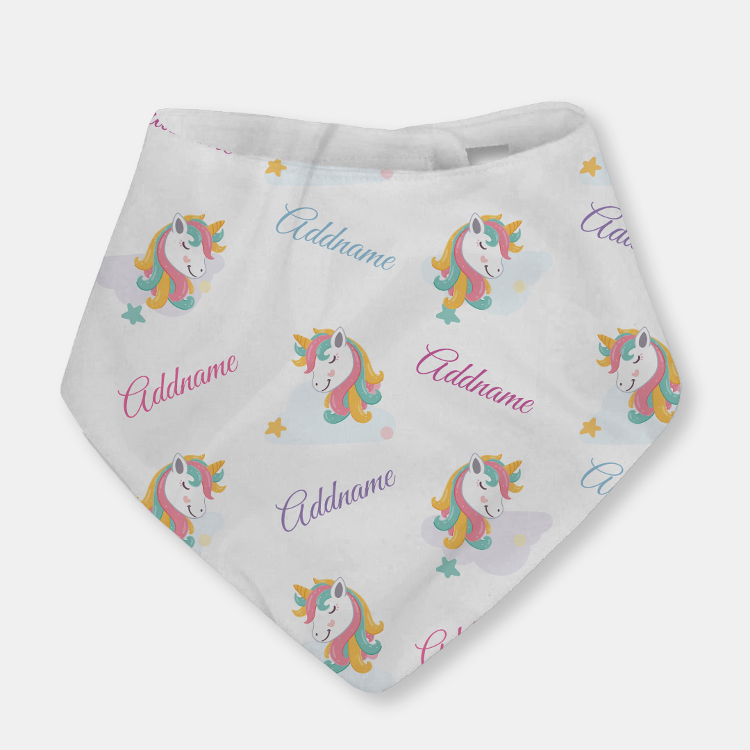 Unicorn Baby Bib