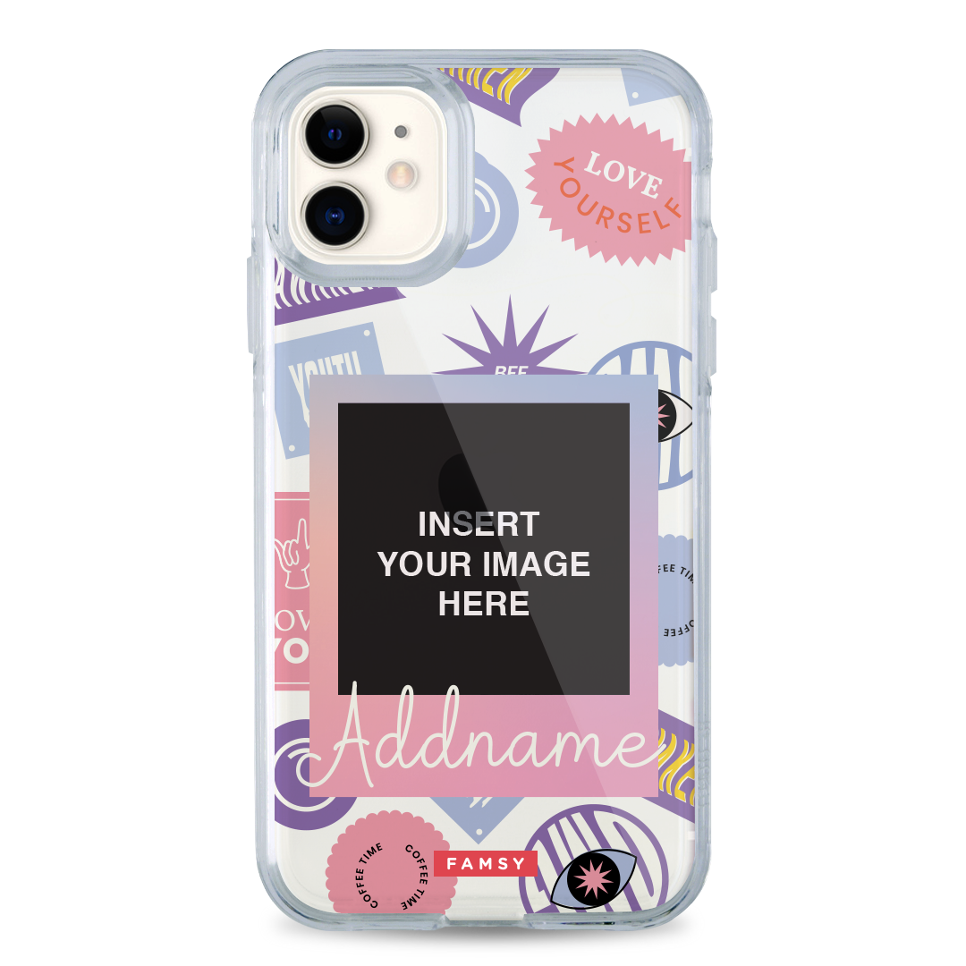 The Spotlight Series - Violet Vibe iPhone Case