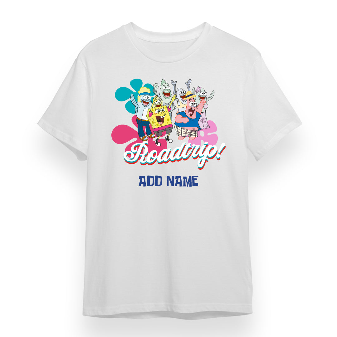 SpongeBob - Bob Roadtrip Personalized Adult T-Shirt