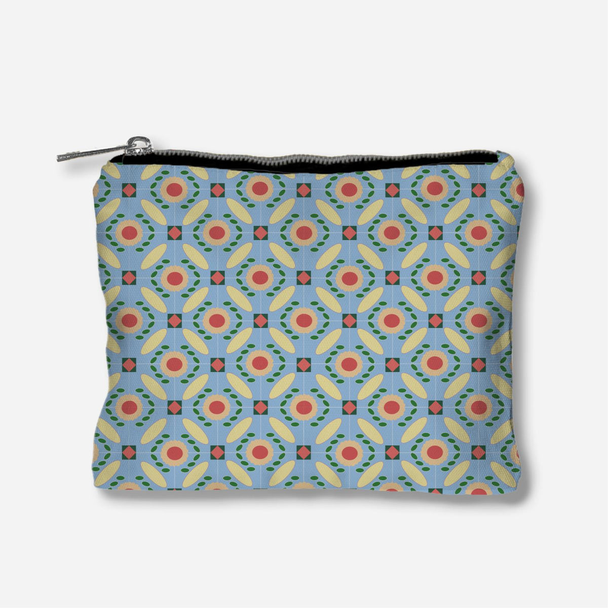 Juadah Series Full Print Zipper Pouch - Tart Nenas