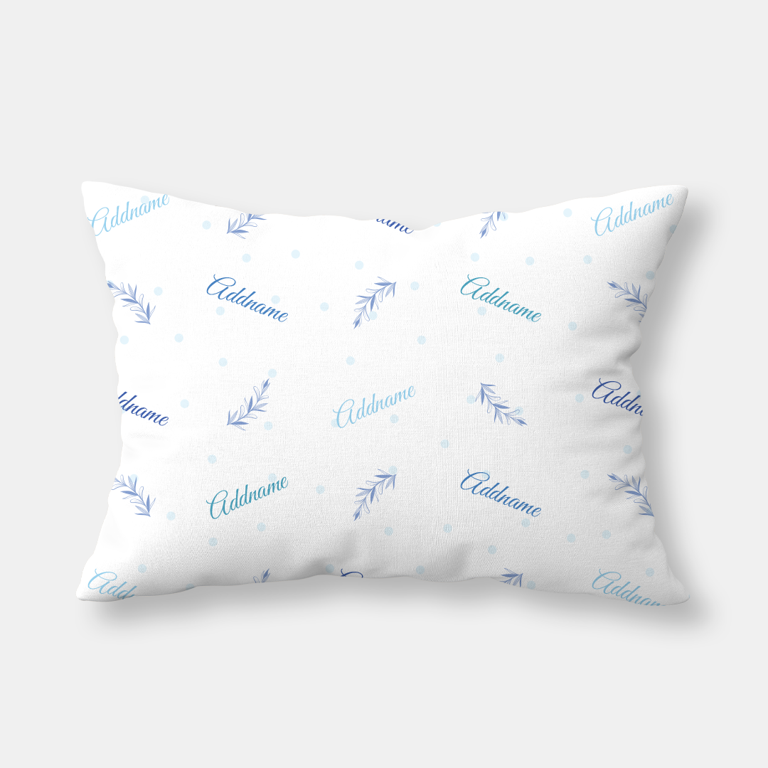 Wreath Boy Baby Pillow