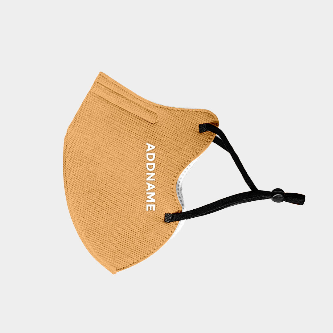 Kids Ergo Face Mask - Mustard Yellow