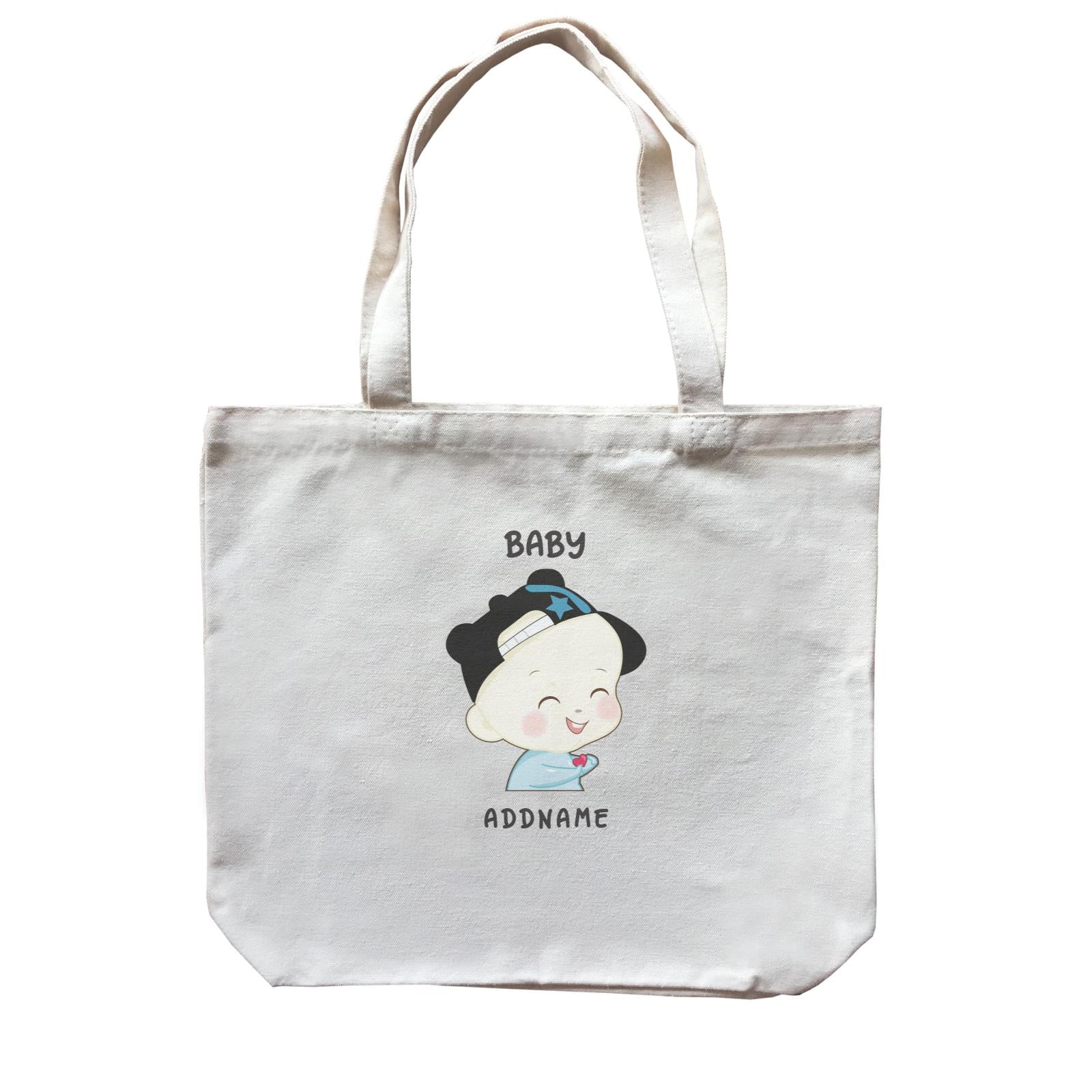 My Lovely Family Series Baby Boy Addname Canvas Bag