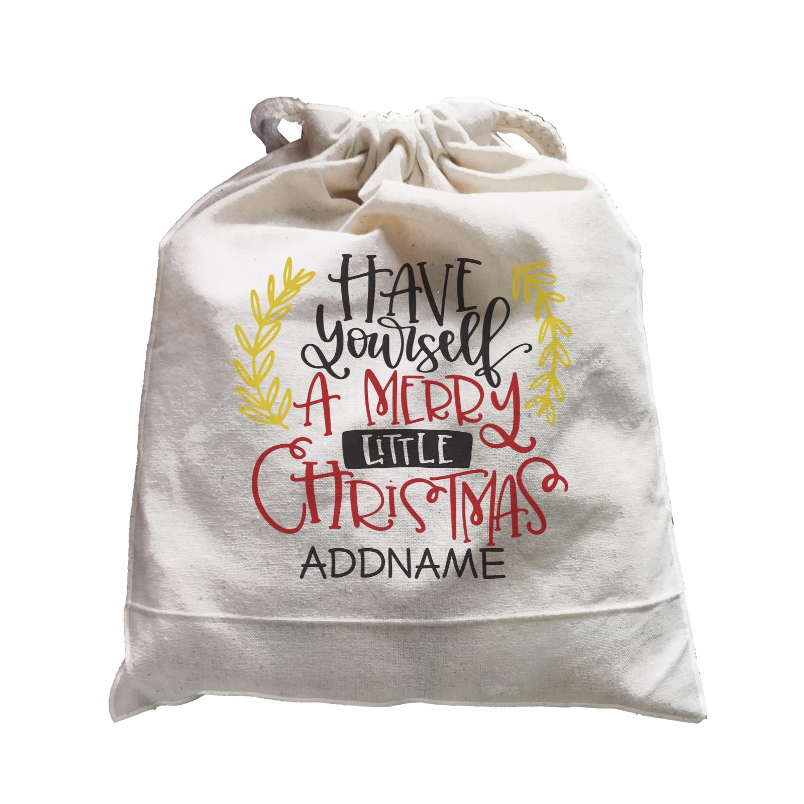 Xmas Have Yourself A Merry Little Christmas Satchel