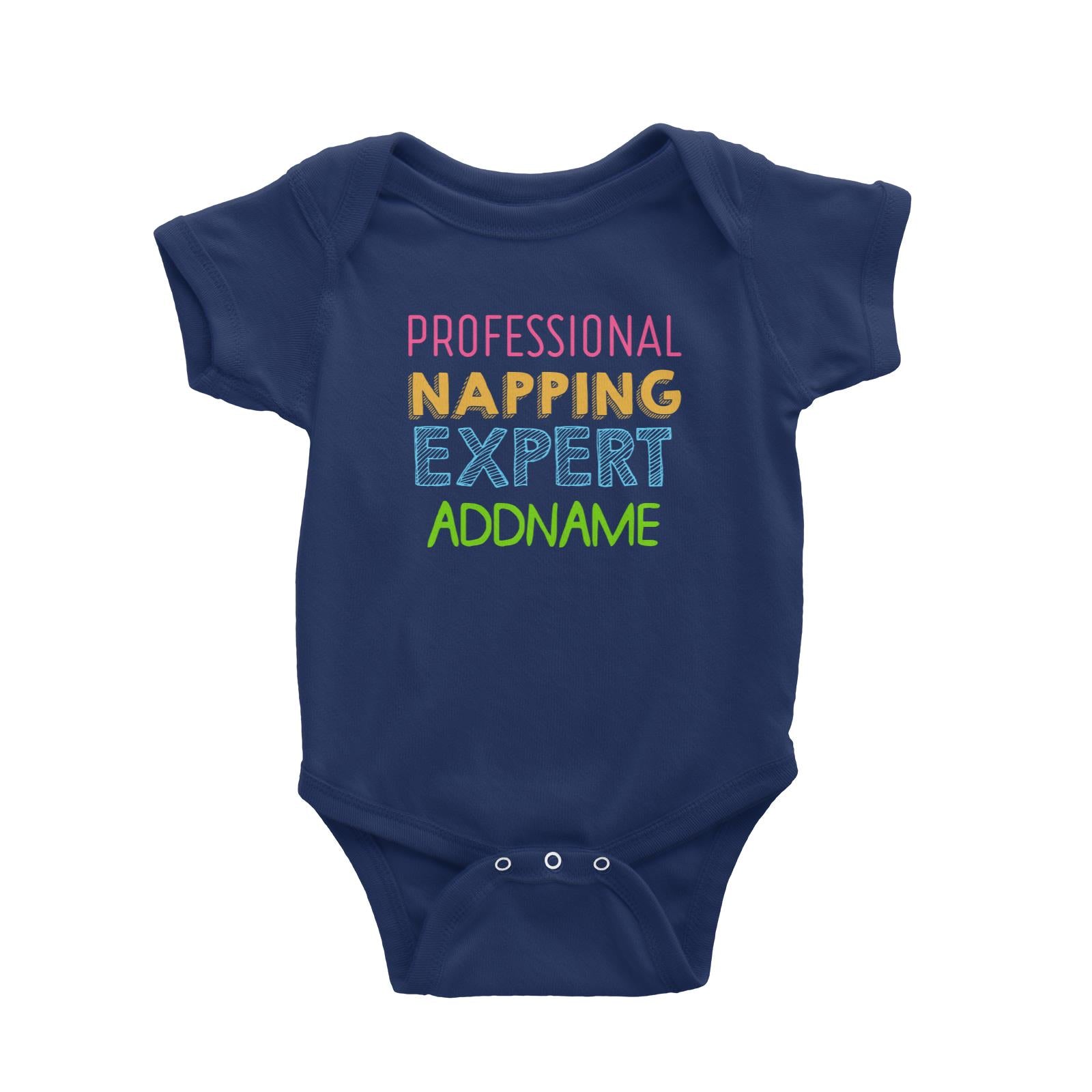 Professional Napping Expert Addname Baby Romper