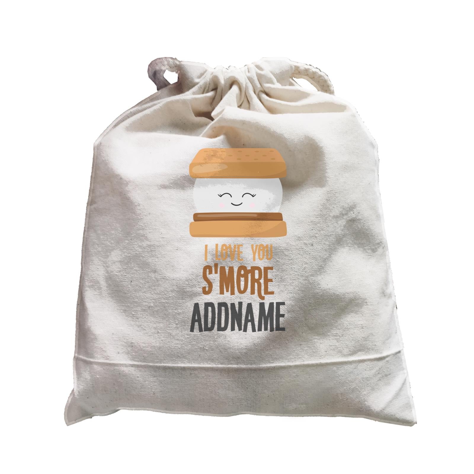 Love Food Puns I Love YOu Smore Addname Satchel