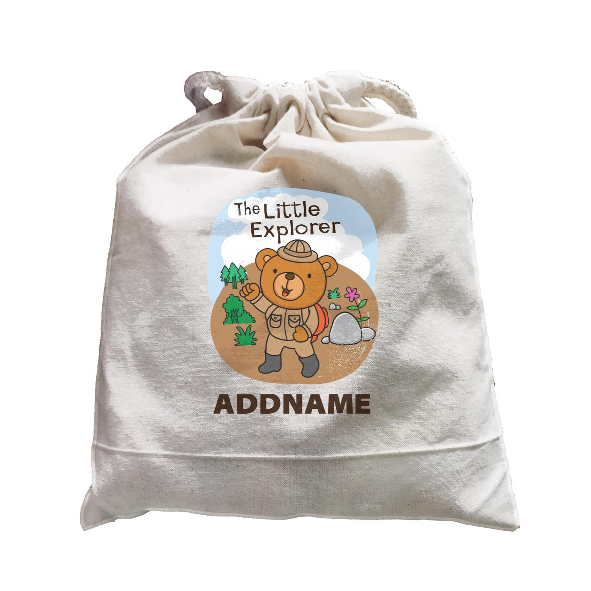 Cool Cute Animals Bear The Little Explorer Addname Satchel