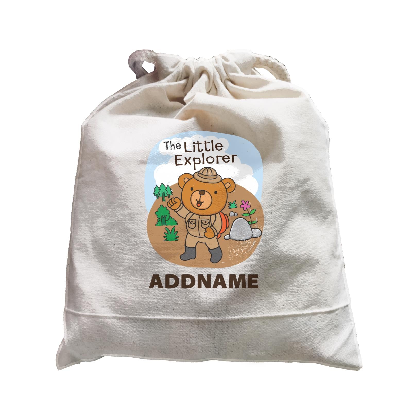 Cool Cute Animals Bear The Little Explorer Addname Satchel