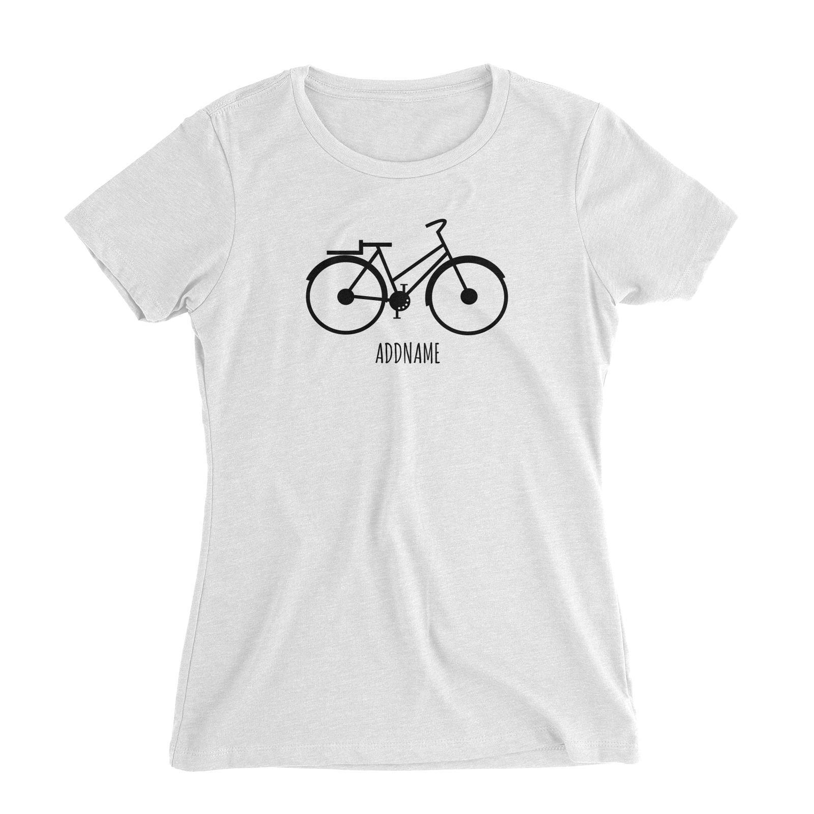 Bicycle Women's Slim Fit T-Shirt