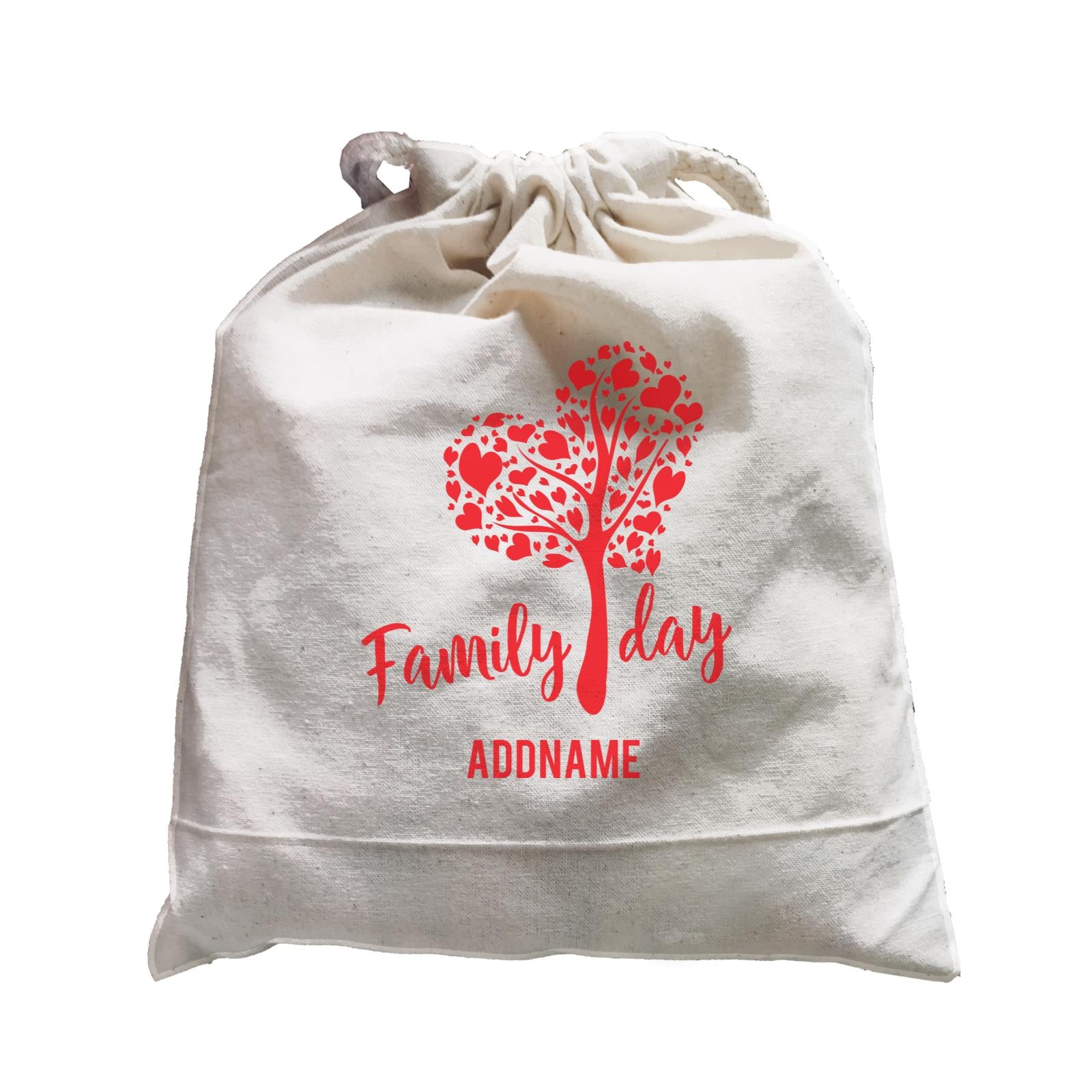 Family Day Love Tree With Love Leaves Family Day Addname Satchel