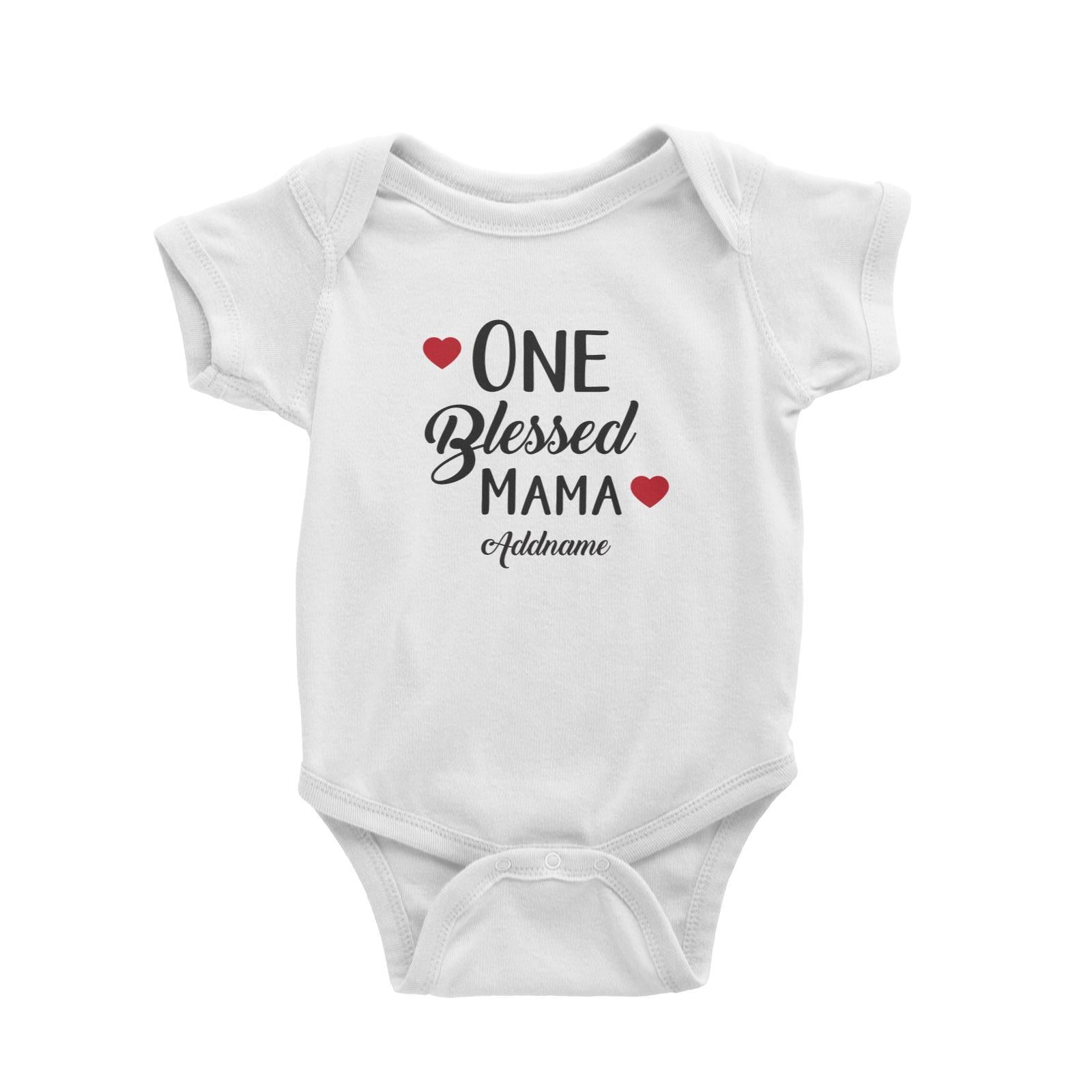 Christian Series One Blessed Mama Addname Baby Romper