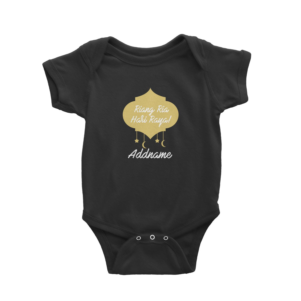 Riang Raya Hari Raya Raya Logo Baby Romper