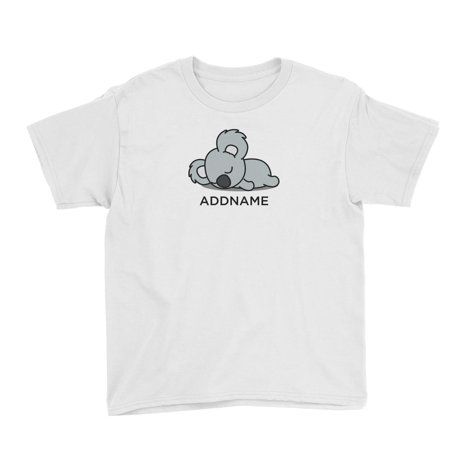 Lazy Koala Addname Kid's T-Shirt