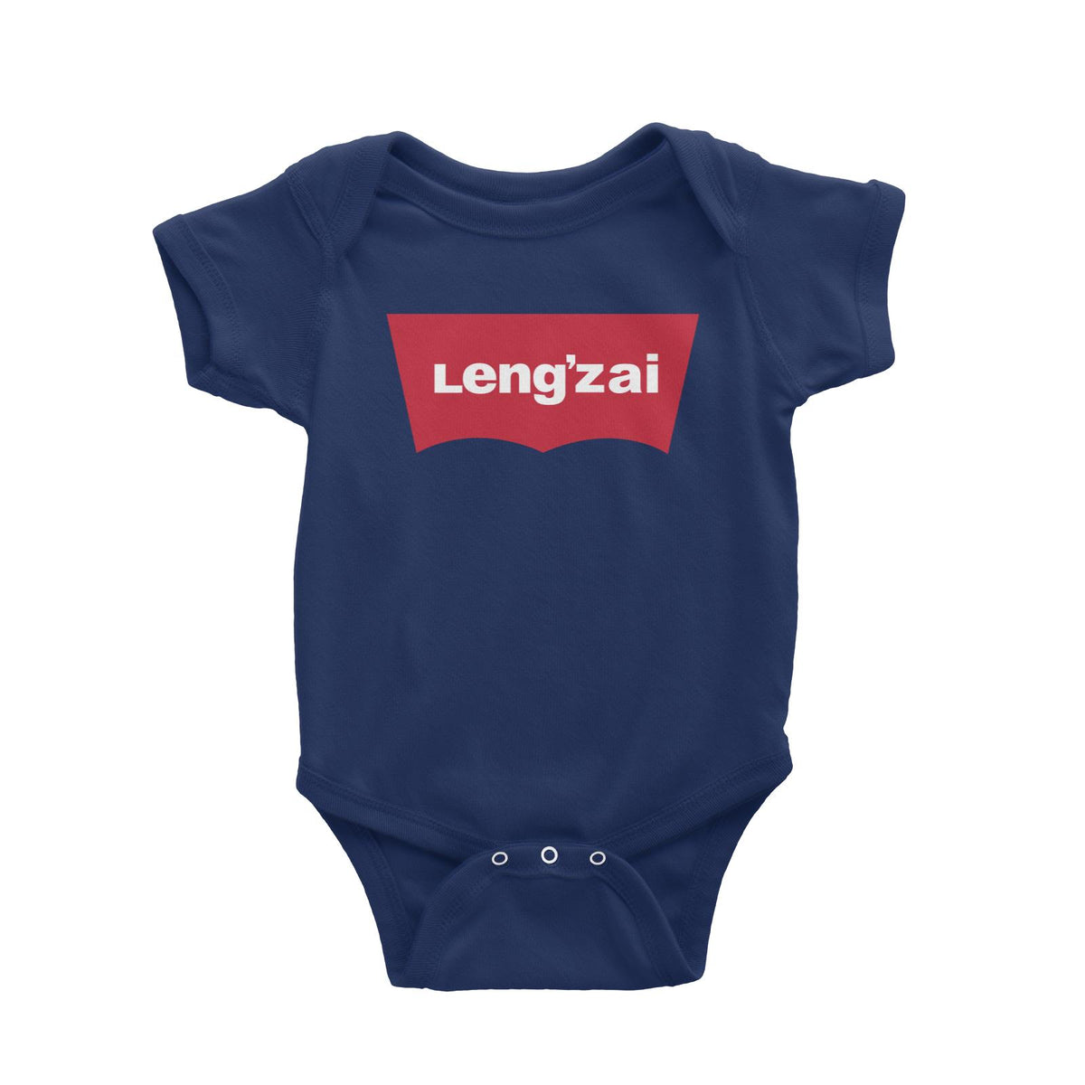 Slang Statement Lengzai Baby Romper