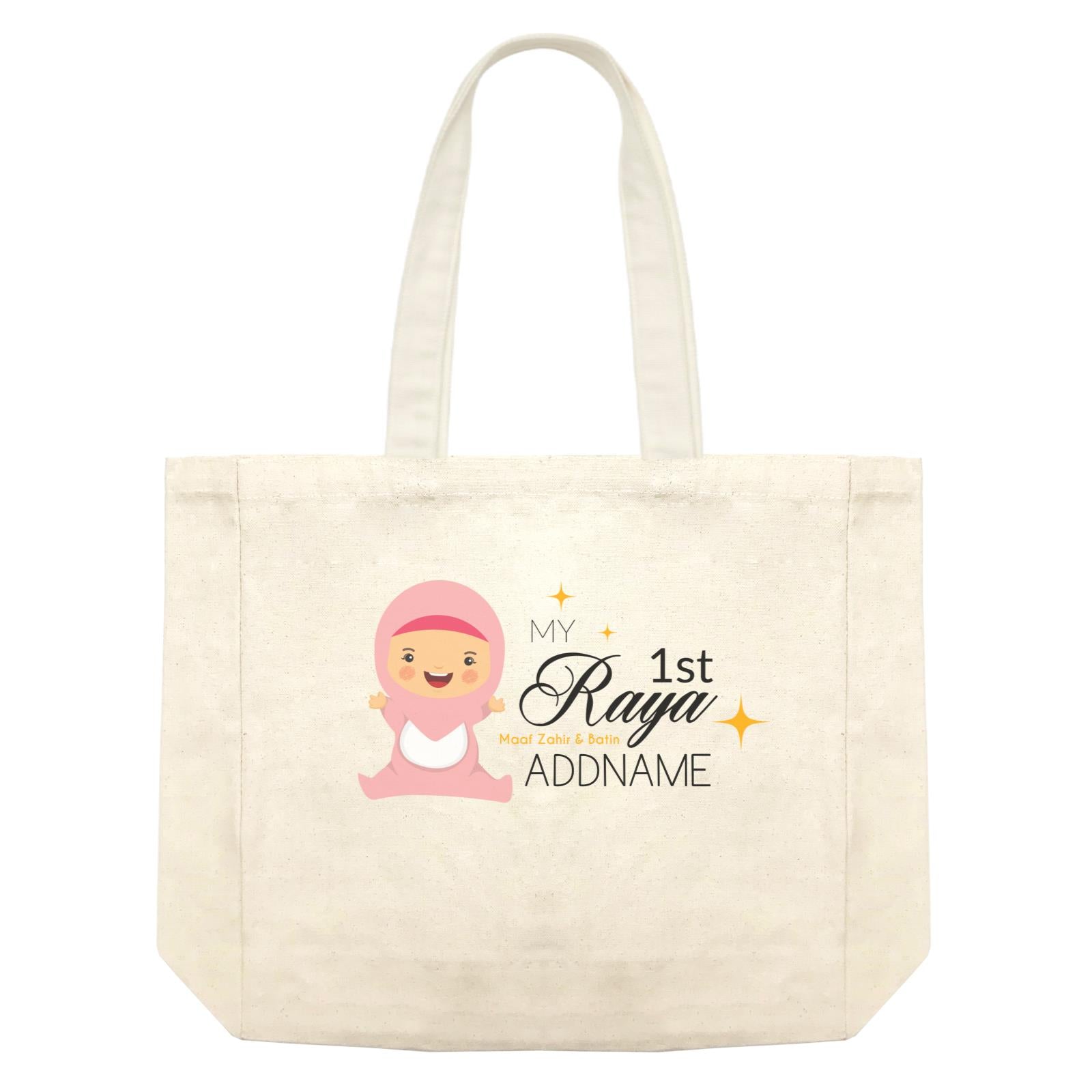 My 1st Raya Baby Girl Shopping Bag