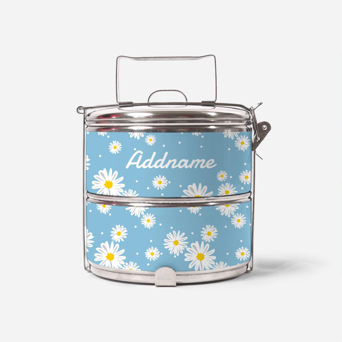 Daisy Series - Frost - Two-Tier Tiffin Carrier